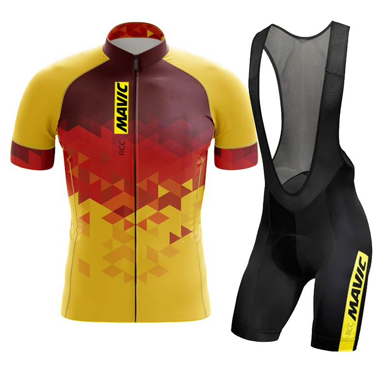 Summer Clothing Men Sale - 2024 MAVIC Short Sleeve Cycling Sets