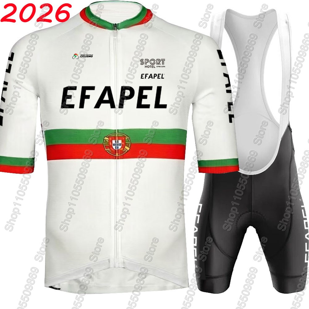 Summer Clothing Men Sale - Portugal 2026 Efapel Team Cycling Jersey