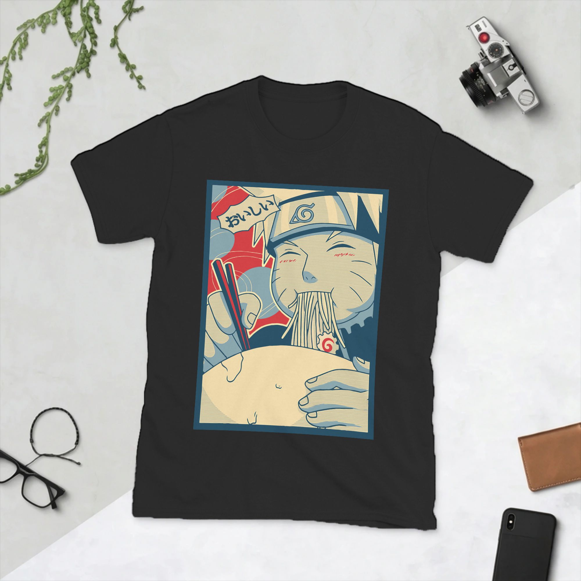 Summer Clothing Ideas Men - Naruto Eat Ramen T Shirt Men's