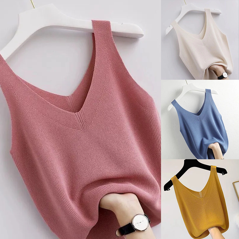 Summer Zara - Đan Vintage Bể Không Tay Áo