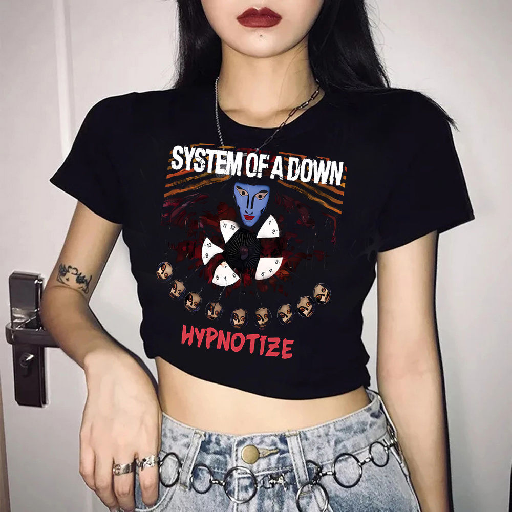 System of a Down crop top crop - đánh giá và giá Summer Grunge Clothing