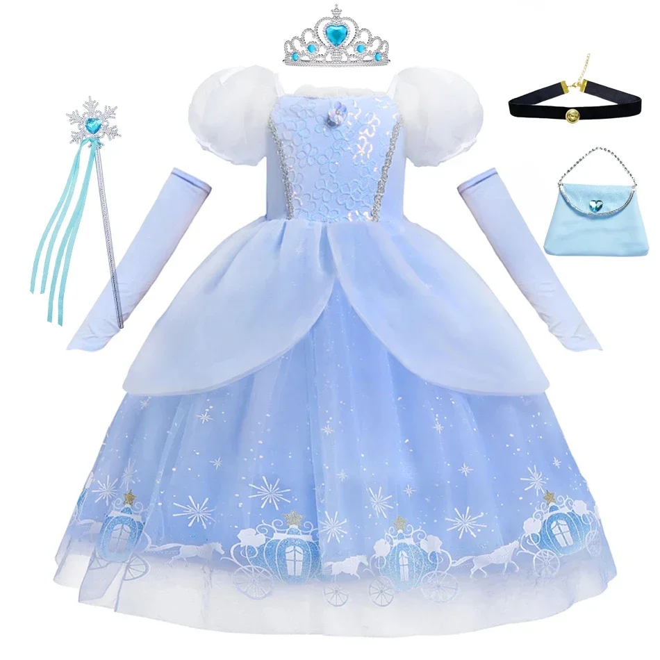 Cinderella Princess Cosplay Dr - đánh giá và giá Summer Kids Clothing