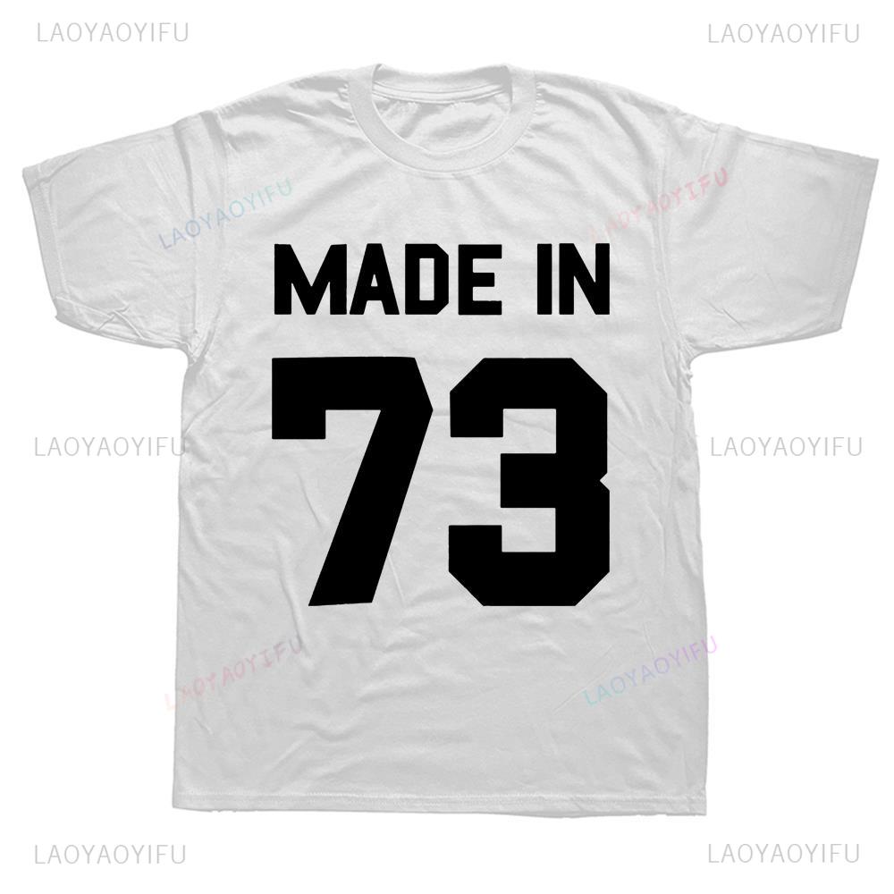 Hot Sale Made in 73 Graphic Cl - đánh giá và giá Summer Clothing Men Sale