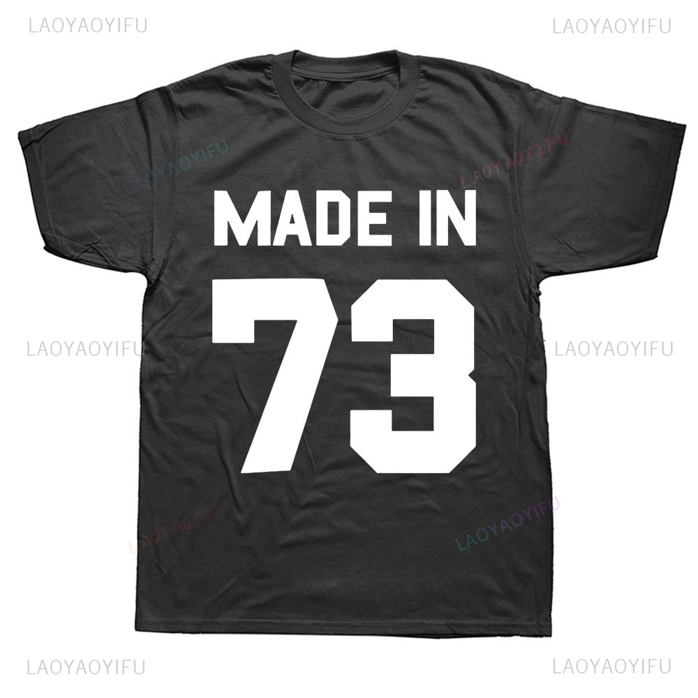 Hot Sale Made in 73 Graphic Cl - đánh giá và giá Summer Clothing Men Sale