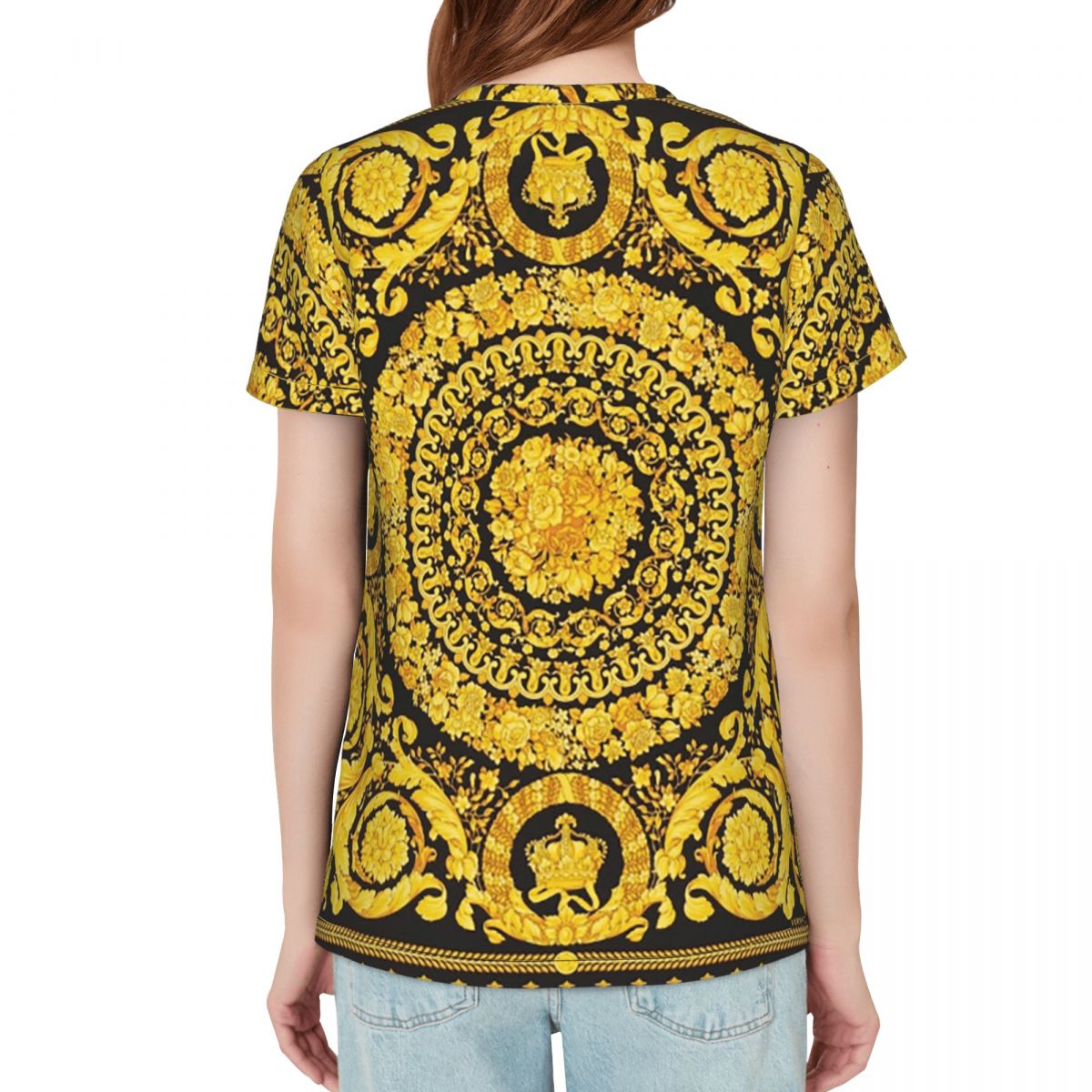 Decorative Golden Medallion Ba - đánh giá và giá Summer Clothing For 60 Year Old Woman