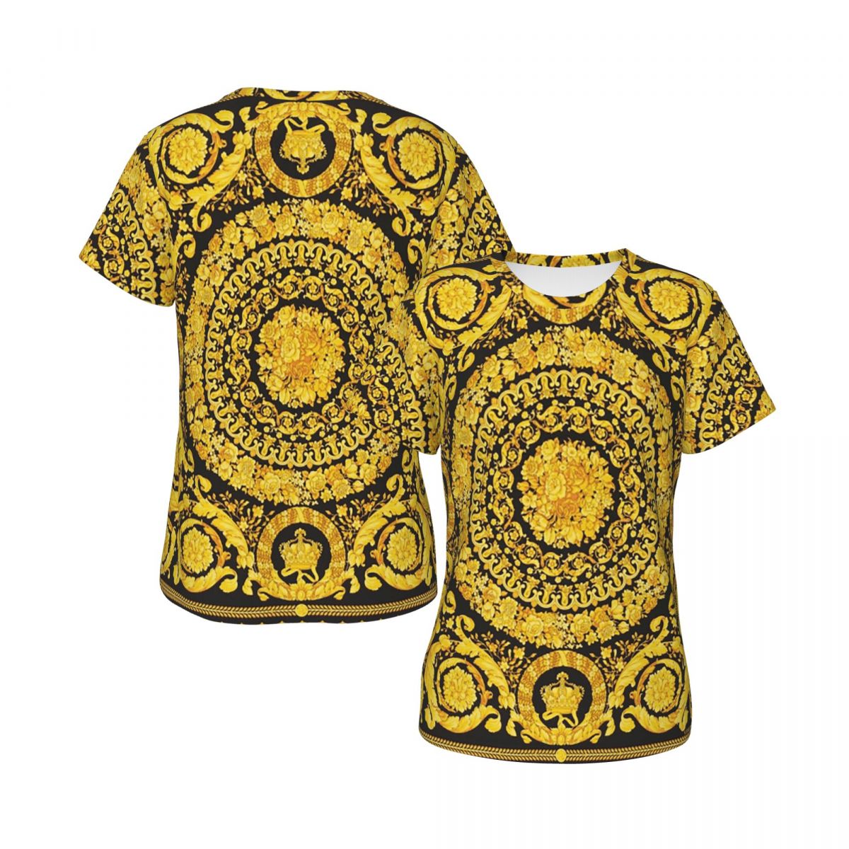 Decorative Golden Medallion Ba - đánh giá và giá Summer Clothing For 60 Year Old Woman