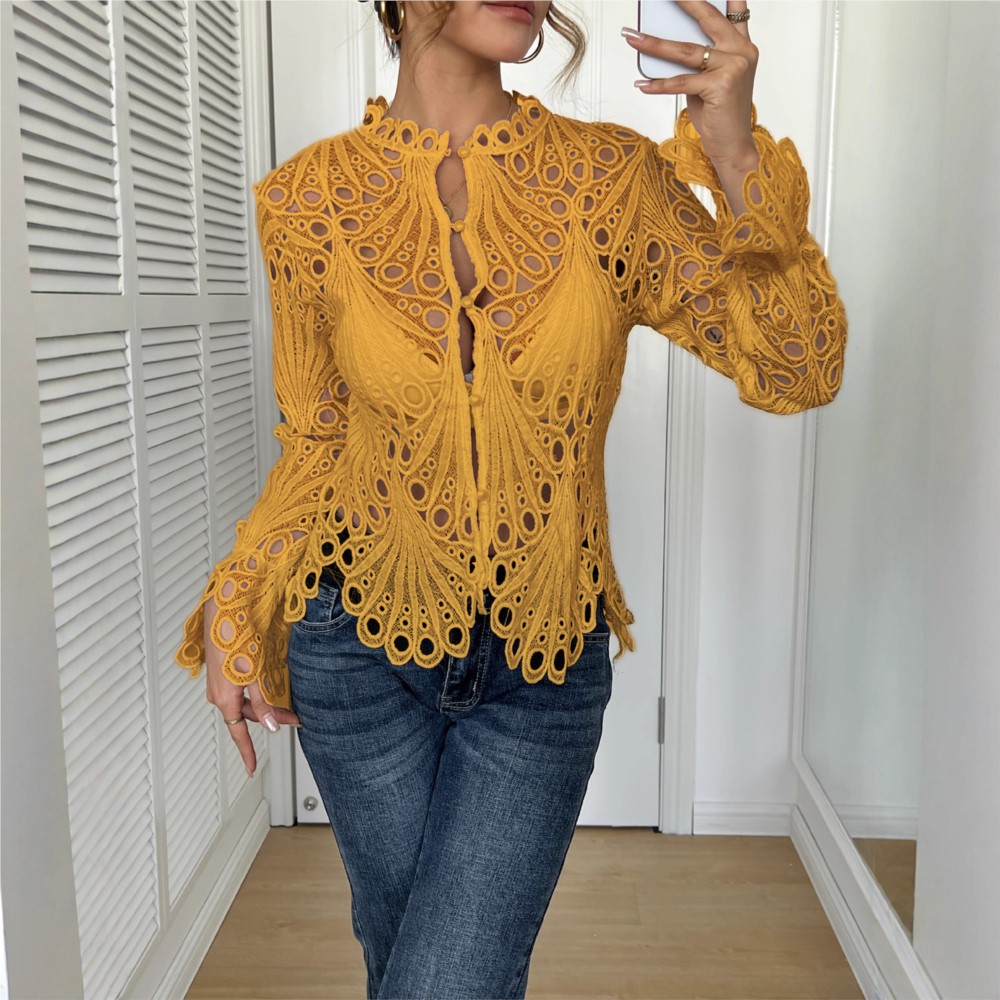 Women's Sexy Lace Hollow Solid - đánh giá và giá Summer Zara