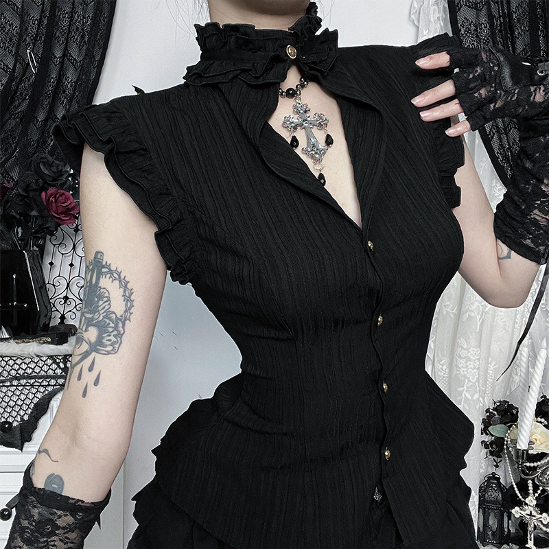 Goth Dark 90s Grunge Single Br - đánh giá và giá Summer Grunge Clothing