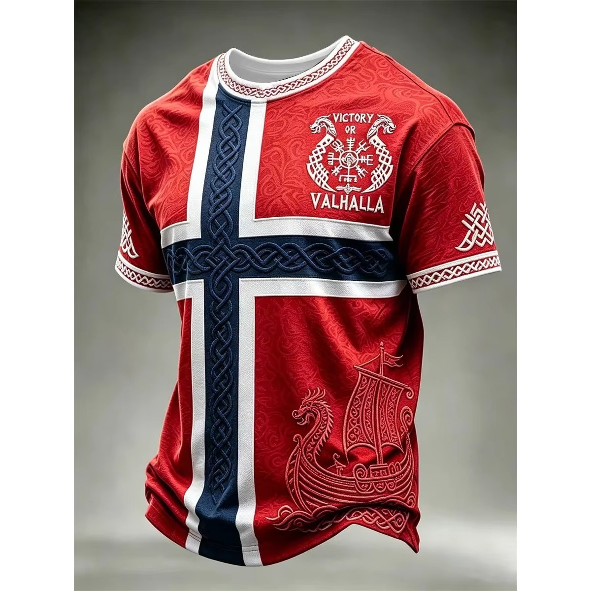 Norway Viking T Shirt Men Norg - đánh giá và giá Summer Viking Clothing