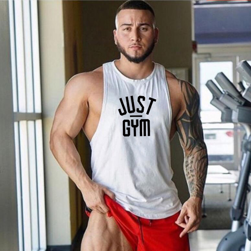 JUST GYM Logo Gym Clothing Men - đánh giá và giá Summer Clothing Logo