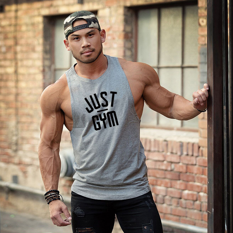 JUST GYM Logo Gym Clothing Men - đánh giá và giá Summer Clothing Logo