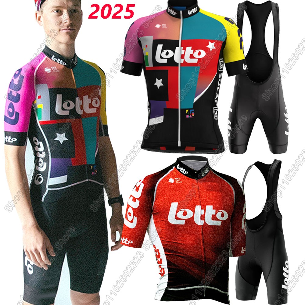 Lotto team 2025 cycling jersey - đánh giá và giá Summer Clothing Men Sale
