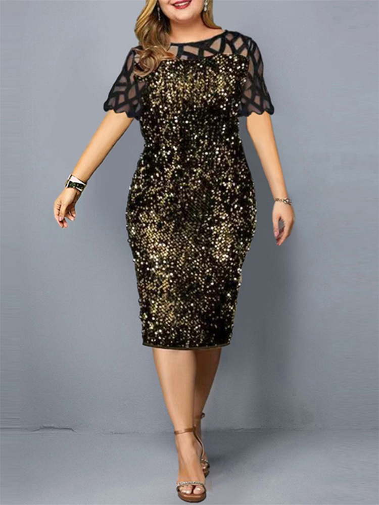 2022 Phụ Nữ Sáng Bóng ĐẦM DỰ T - đánh giá và giá Summer Clothing For 60 Year Old Woman