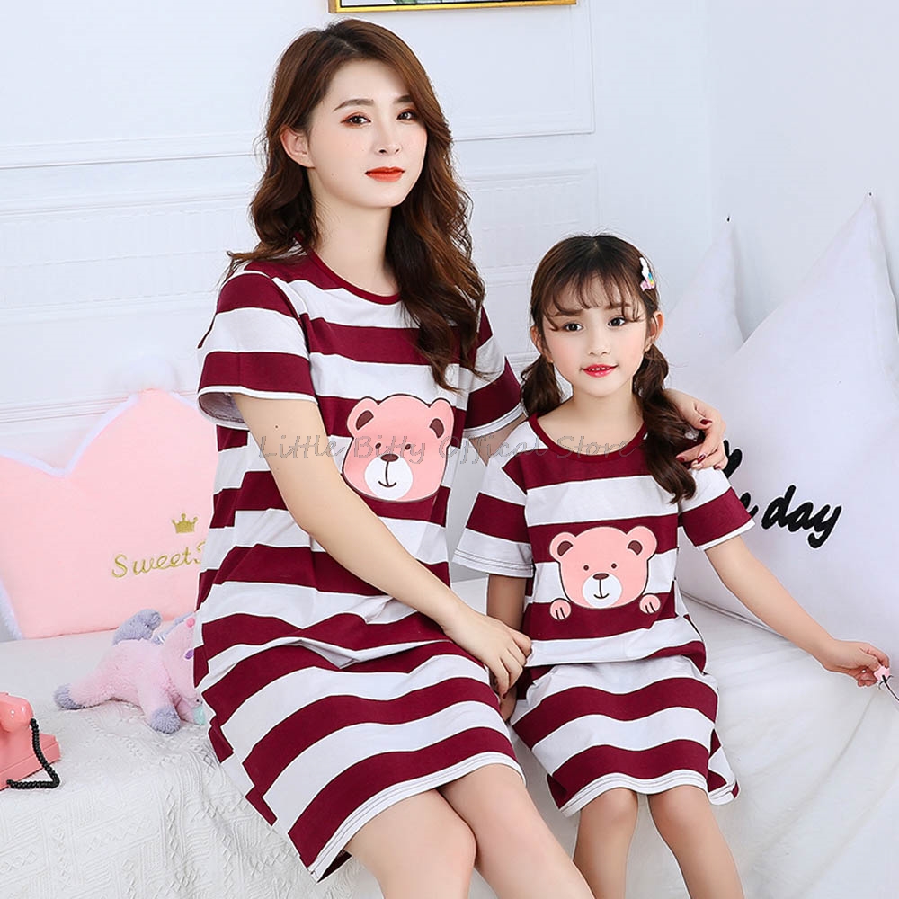 Summer Mom Daughter Night Dres - đánh giá và giá Summer Clothing For Teen Girls