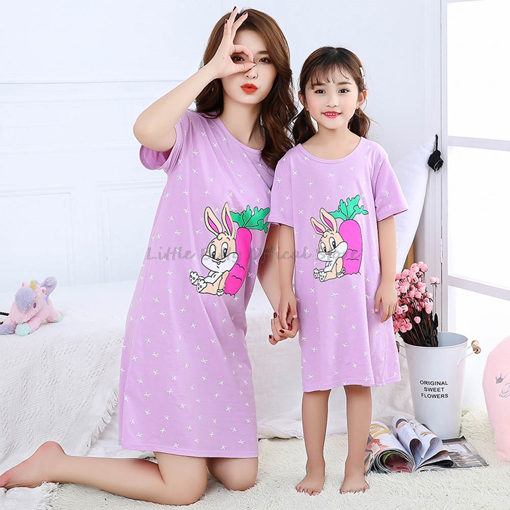 Summer Mom Daughter Night Dres - đánh giá và giá Summer Clothing For Teen Girls
