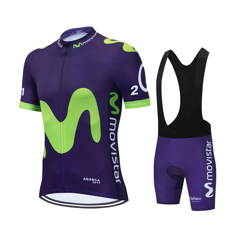 Mùa Hè Mới Movistar Đội Đi Xe  - đánh giá và giá Summer Clothing Men Sale