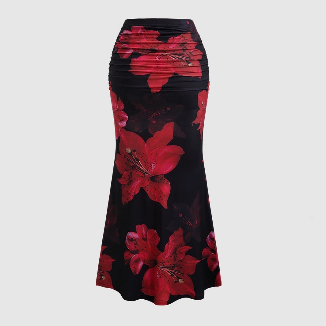 Women's Fashionable Long Skirt - đánh giá và giá Summer Clothing For 60 Year Old Woman