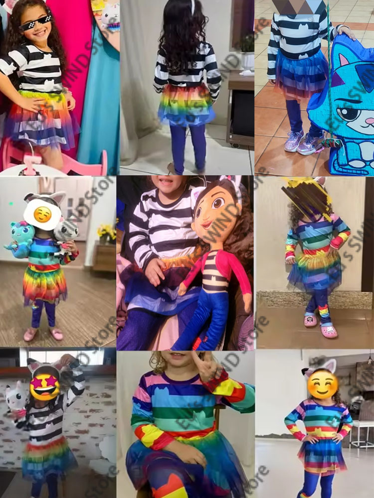 2026 cartoon Black White Strip - đánh giá và giá Summer Clothing For Teen Girls