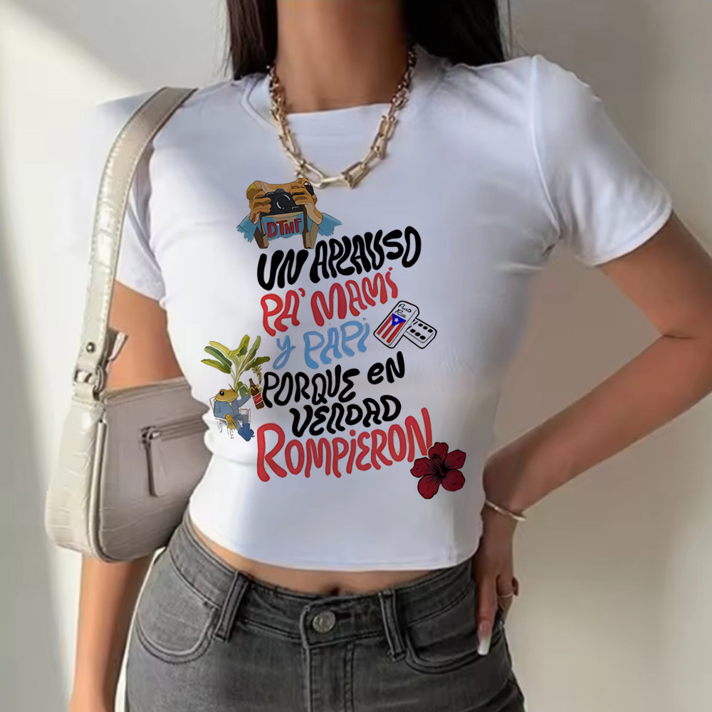2026 Rapper Bad Bunny Tank Top - đánh giá và giá Summer Clothing Logo