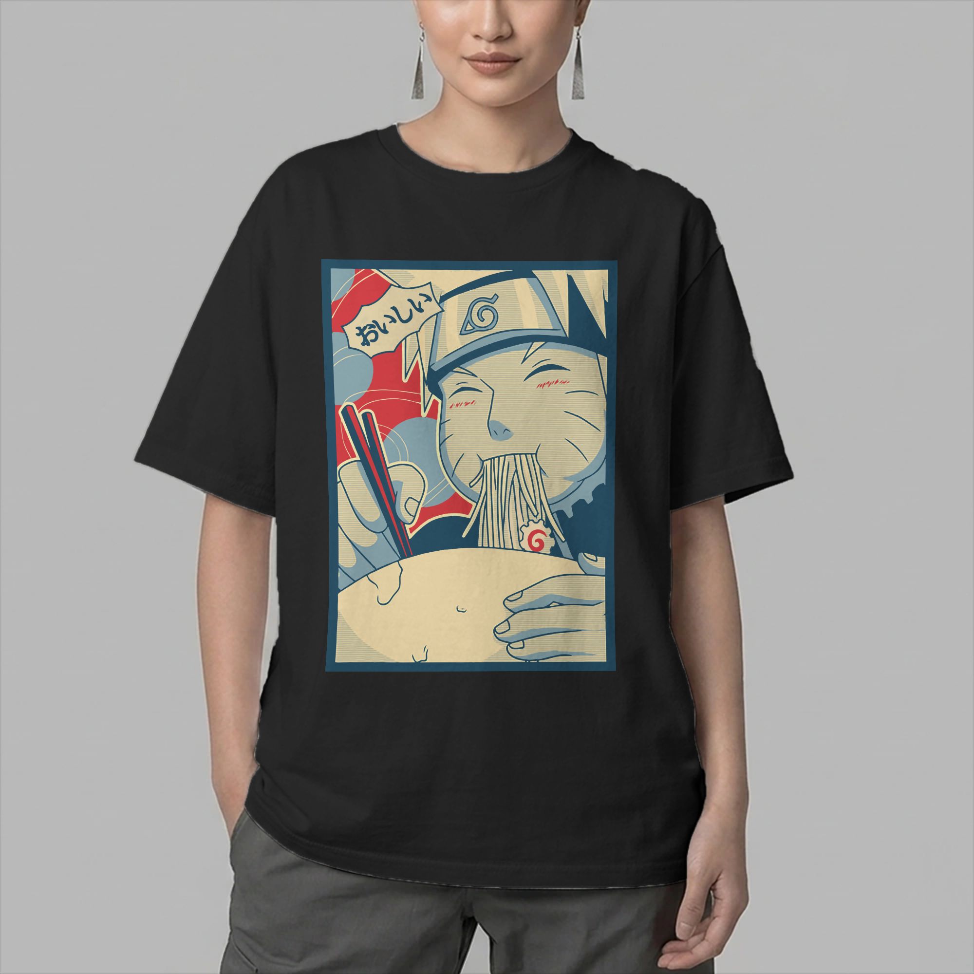 Naruto Eat Ramen T Shirt Men's - đánh giá và giá Summer Clothing Ideas Men
