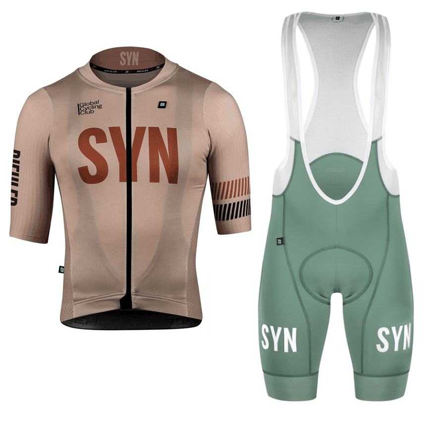 SYN Brown Cycling Clothing men - đánh giá và giá Summer Clothing Men Sale