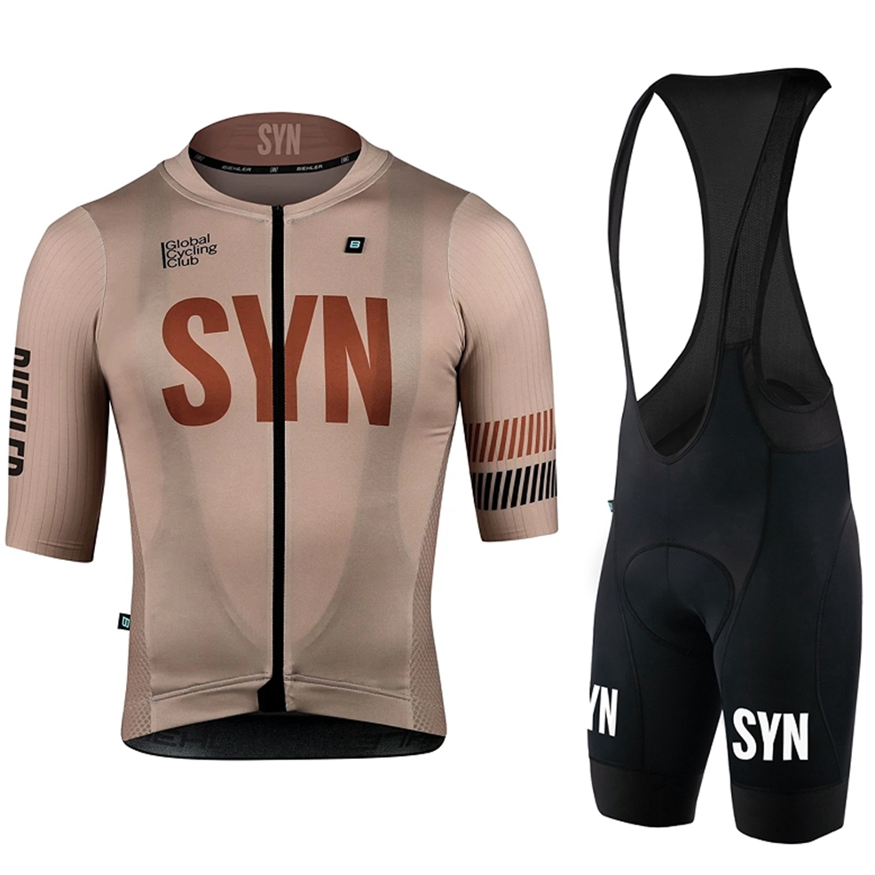 SYN Brown Cycling Clothing men - đánh giá và giá Summer Clothing Men Sale