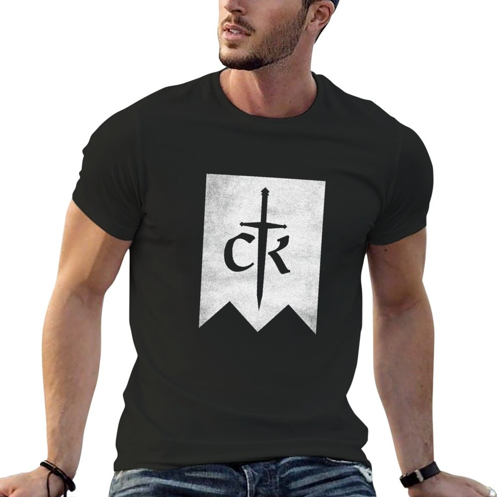 Crusader Kings 3 Distressed Lo - đánh giá và giá Summer Clothing Logo