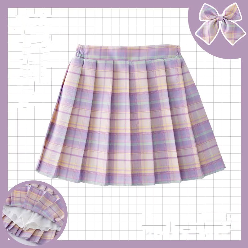 Kids Checkered Skirt Children  - đánh giá và giá Summer Clothing For Teen Girls