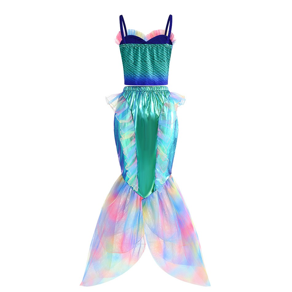 Disney Mermaid Dress Up Costum - đánh giá và giá Summer Kids Clothing