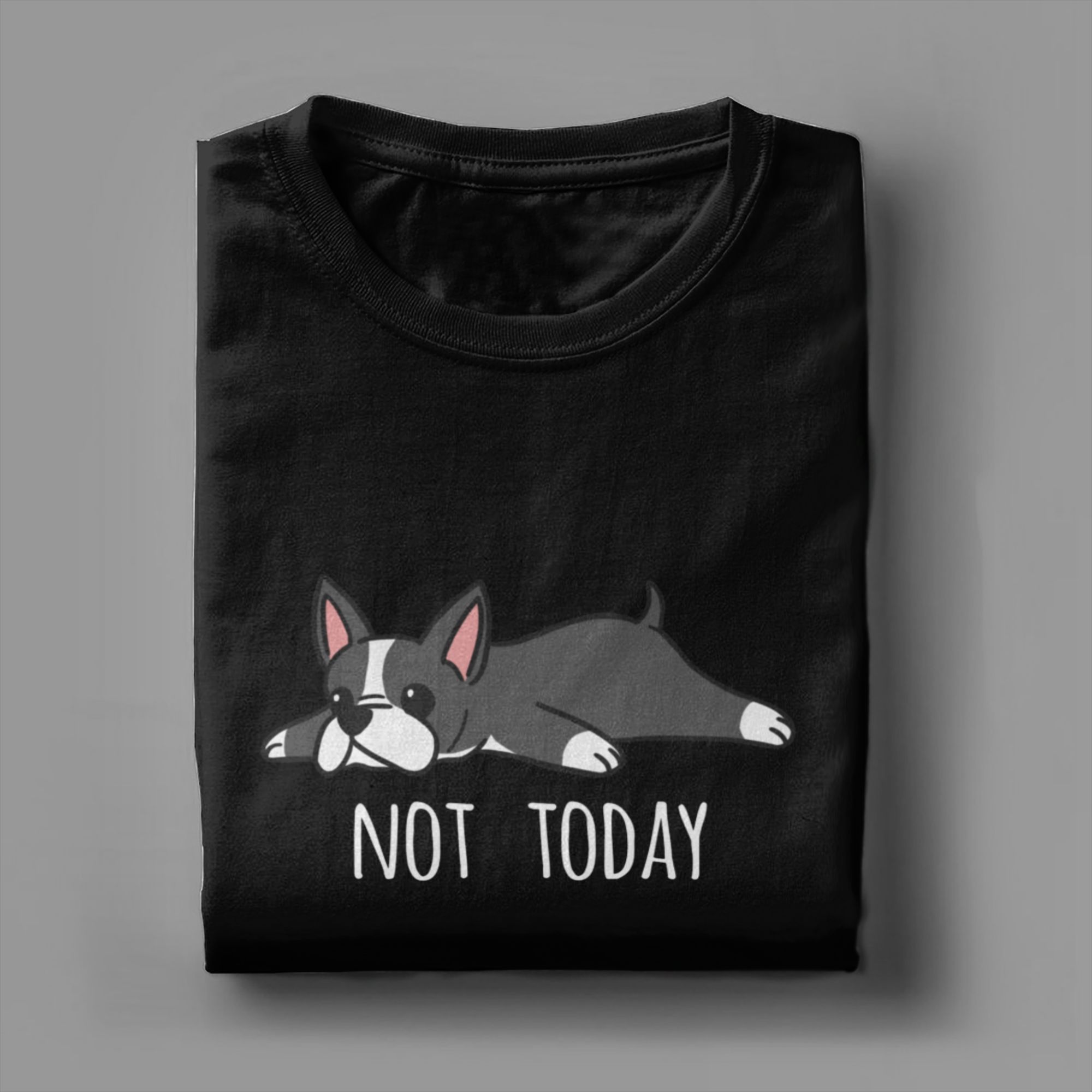Funny Not Today Boston Terrier - đánh giá và giá Summer Clothing Ideas Men