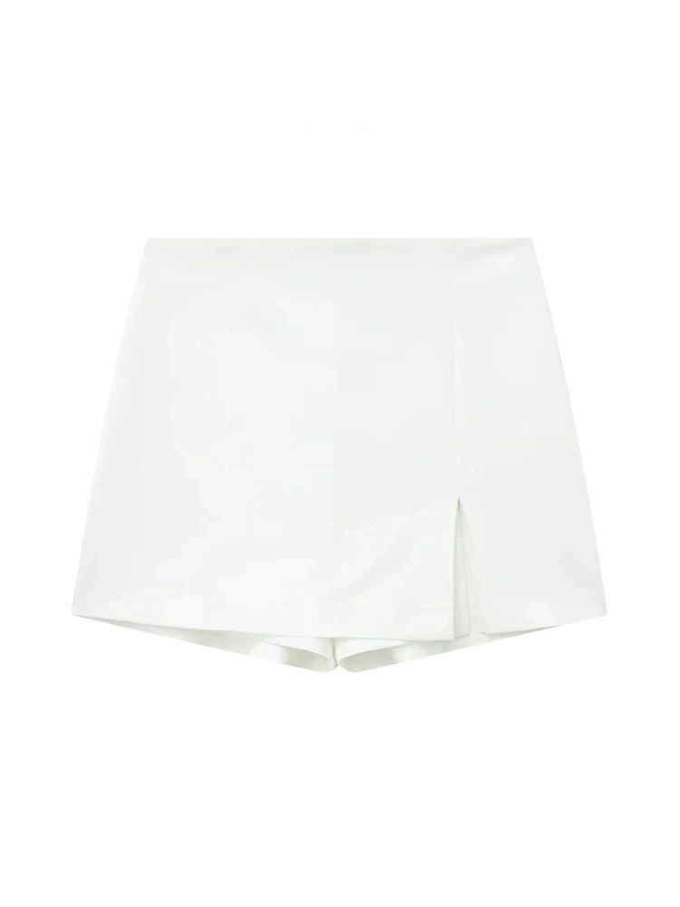Women's Front Slit Shorts Skir - đánh giá và giá Summer Zara