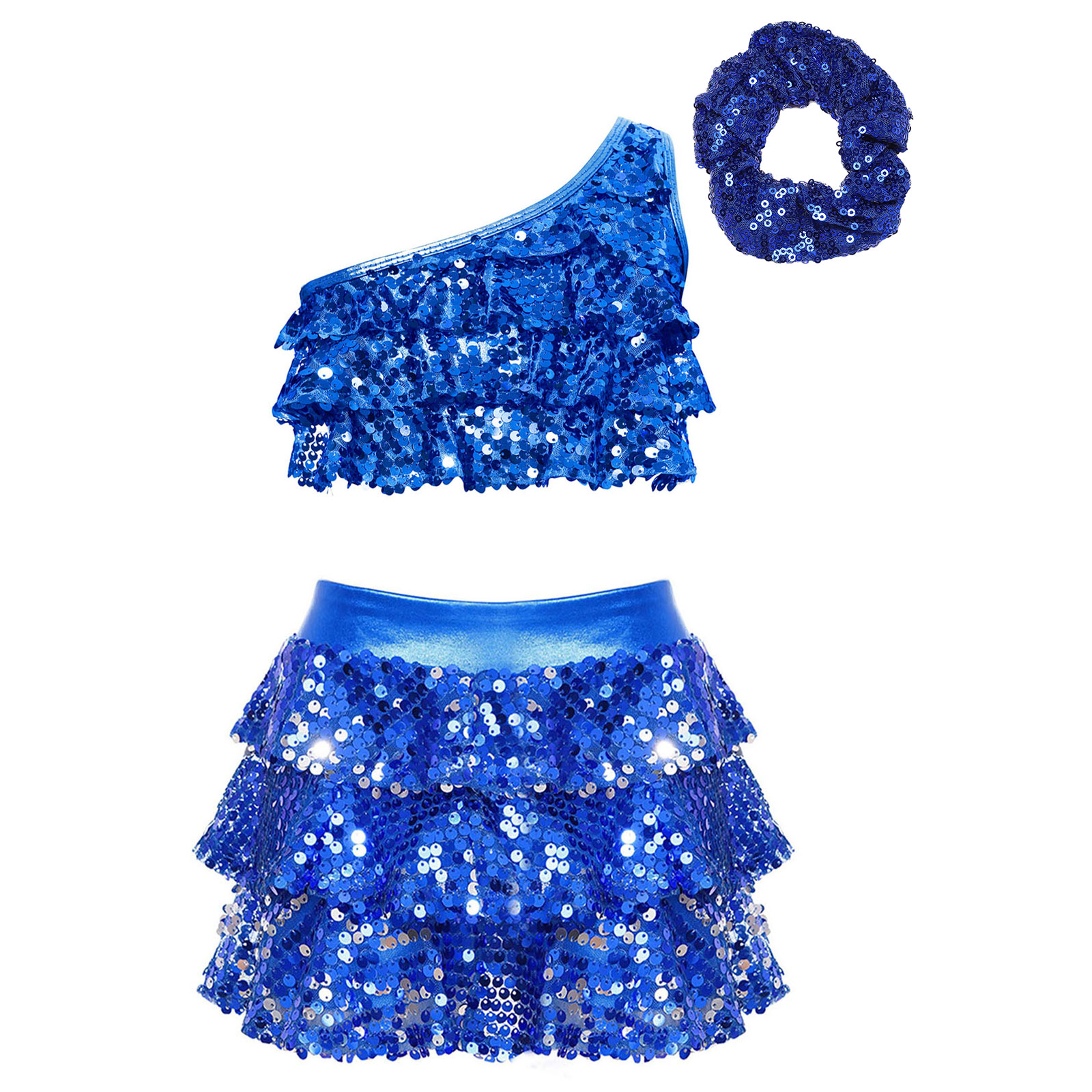 Kids Girls Shiny Sequins Latin - đánh giá và giá Summer Kids Clothing