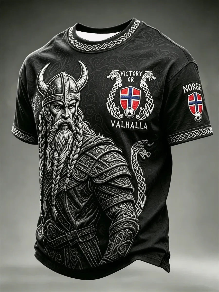 2026 Summer Men Norway Norge V - đánh giá và giá Summer Viking Clothing